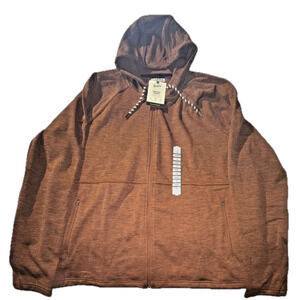Duluth Trading Jacket Snagstop Sweats Full Zip Hoodie Mens 2XL XXL Standard Fit